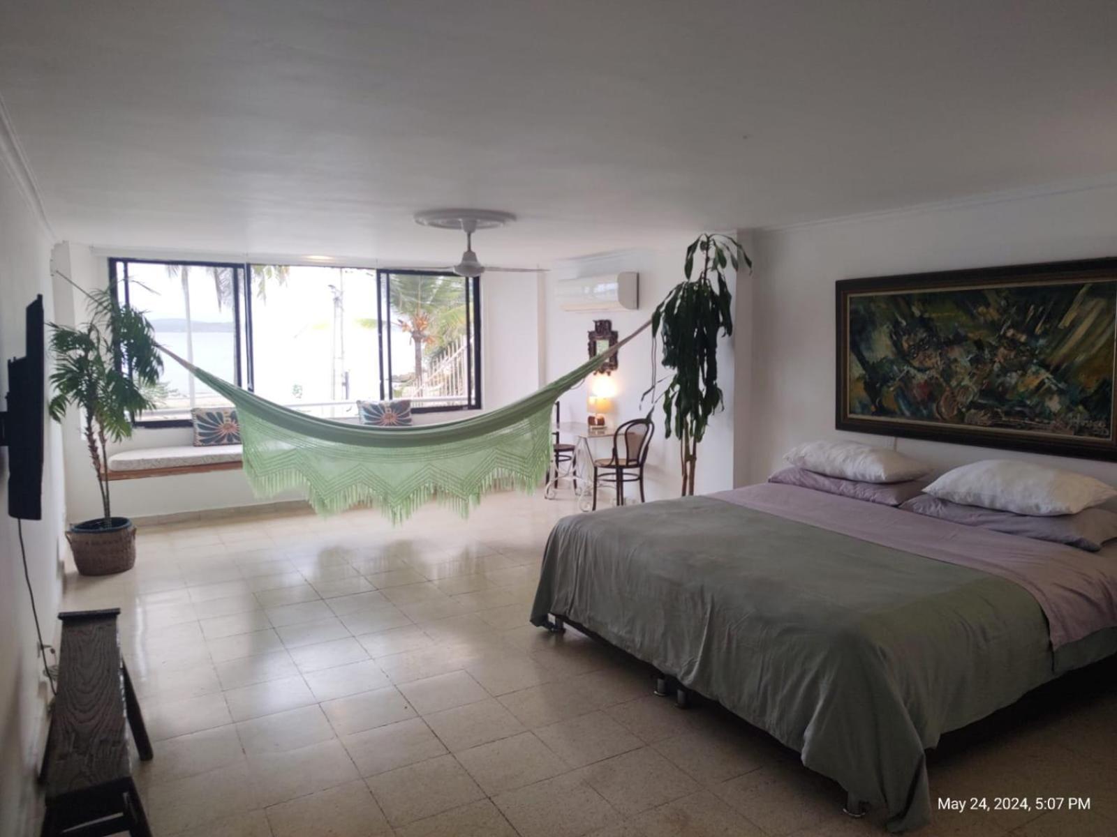 شقة Habitacion De Lujo En Hermosa Casa Frente Al Mar Cartagena المظهر الخارجي الصورة