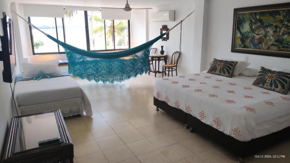 شقة Habitacion De Lujo En Hermosa Casa Frente Al Mar Cartagena المظهر الخارجي الصورة